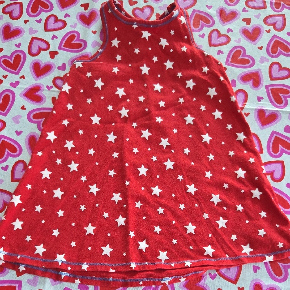 Cat & Jack Red Star Dress